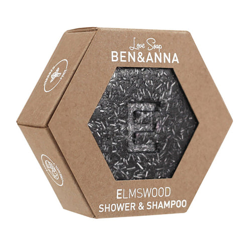 Ben & Anna Elmwood LOVE Shower & Shampoo Bar 60g