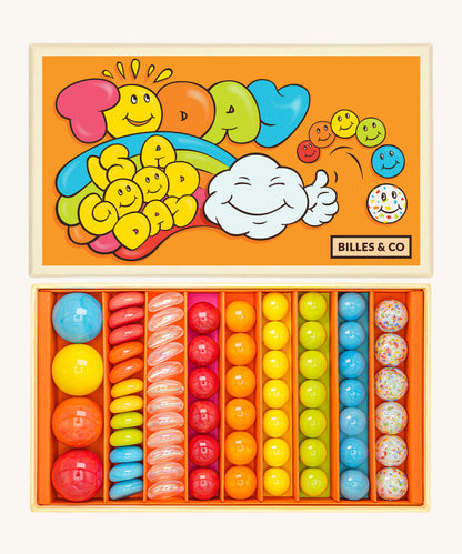 Billes & Co Today Is A Good Day Marble Box - 67 Pack
