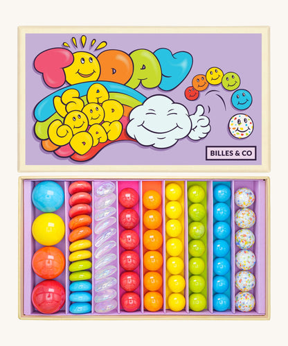 Billes & Co Today Is A Good Day Marble Box - 67 Pack