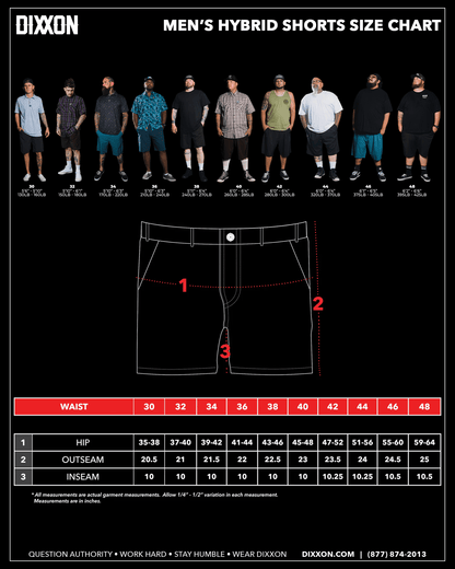 Hybrid Shorts - Black