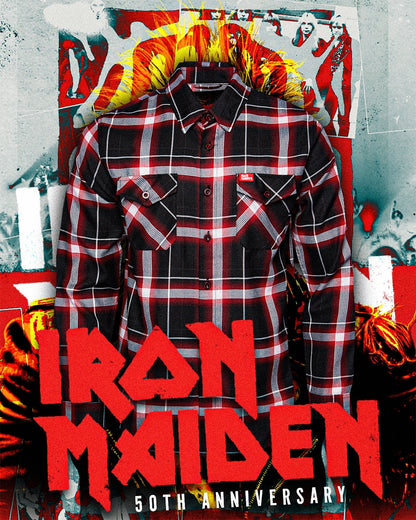 Iron Maiden 50th Anniversary Flannel