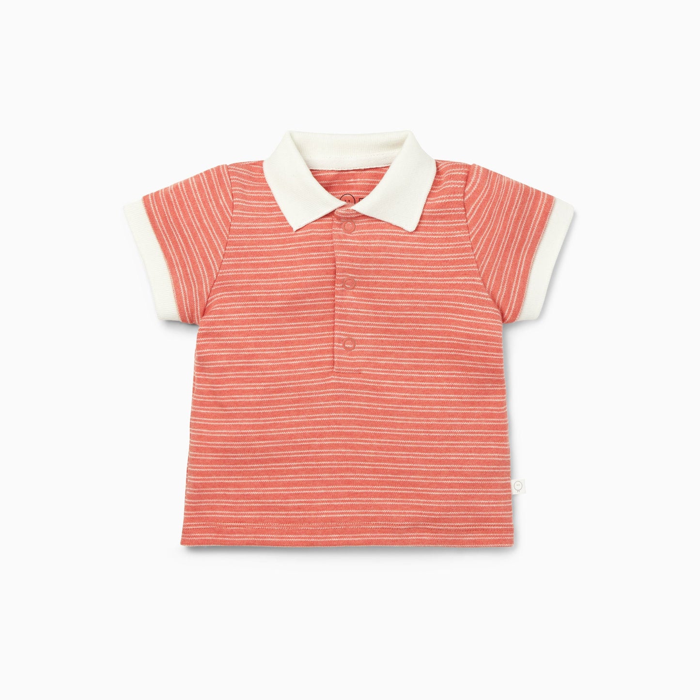Coral Polo Shirt & Shorts Set
