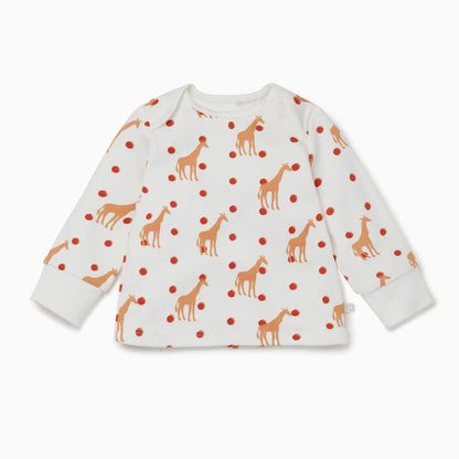 Giraffe Long Sleeve T-Shirt & Leggings Set
