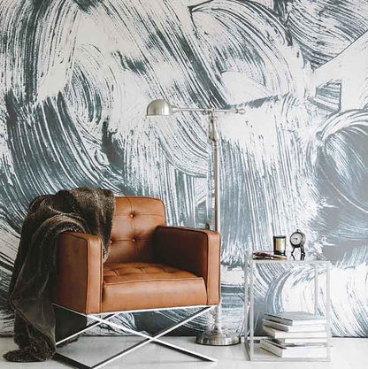 Paint Strokes Mural