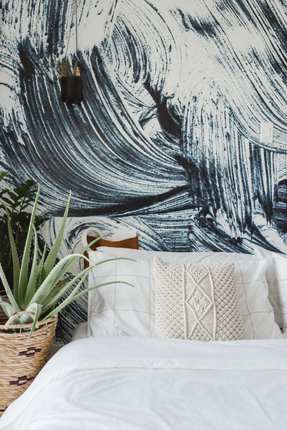 Paint Strokes Mural