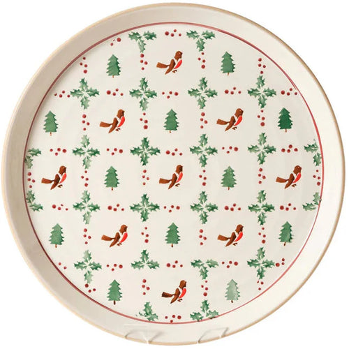 Nicholas Mosse - Presentation Platter, Winter Robin (retired)
