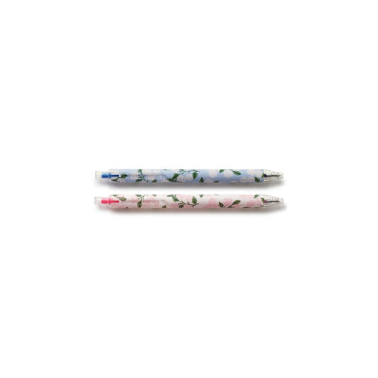 Hydrangea Gel Pen Set of 2