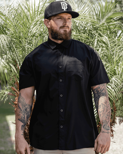 Solid Bamboo Short Sleeve 2.0 - Black