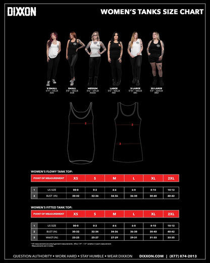 Women's Keepin' the Van Spirit Alive Fitted Tank - Black